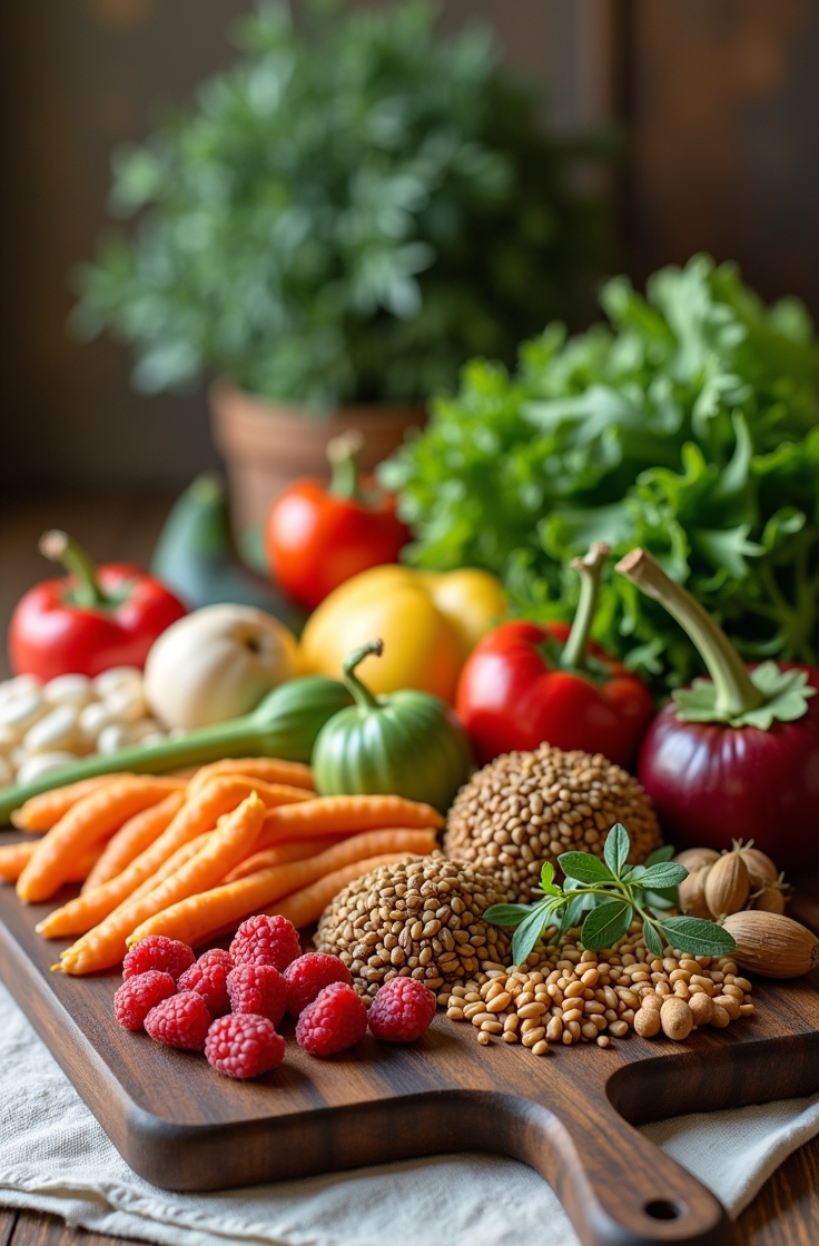 Sund og farverig detox-mad
